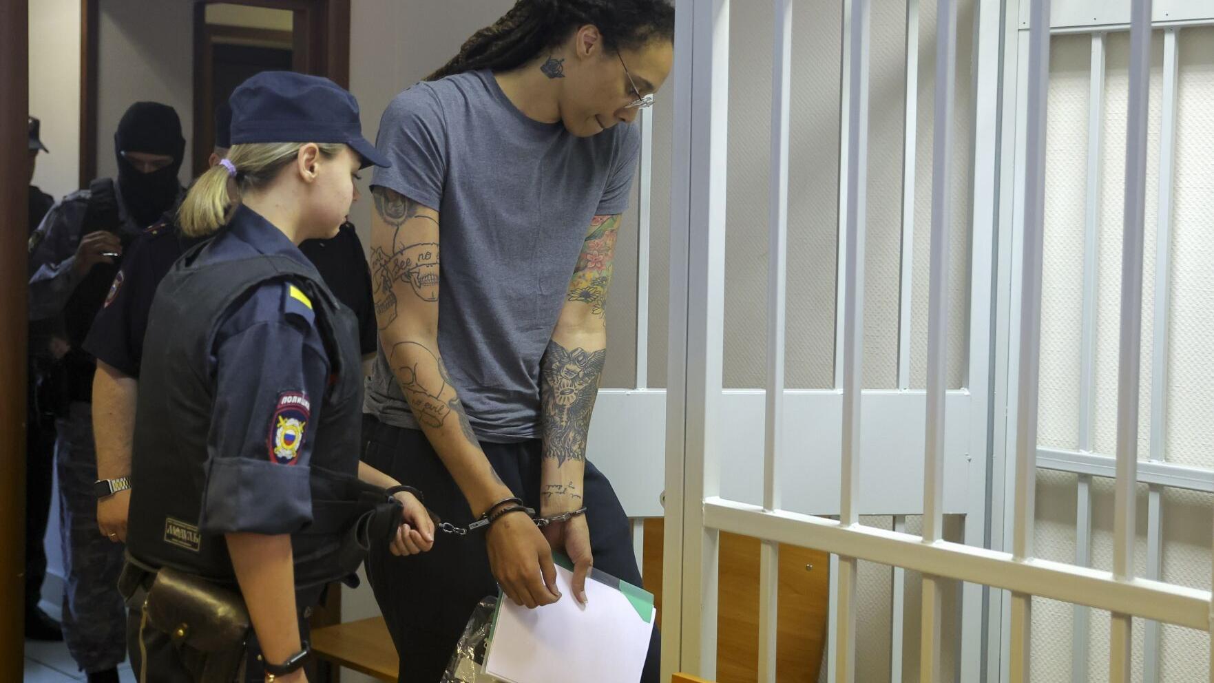 WNBA's Griner convicted at drug trial, sentenced to 9 years